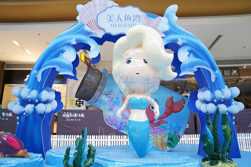 济南环宇城商场美陈设计制作 济南环宇城商场美陈设计制作