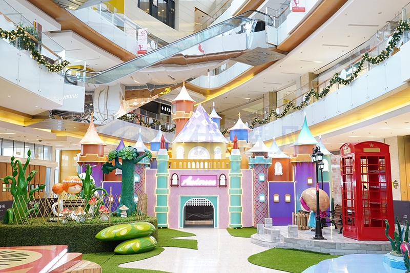 济南环宇城商场美陈设计制作 济南环宇城商场美陈设计制作