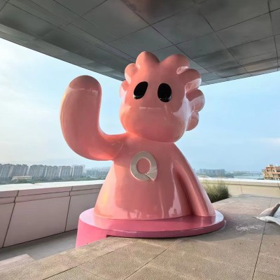 玻璃钢艺术雕塑售楼处小区公园艺术摆件