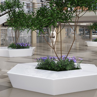 UHPC坐凳GRC混凝土异形树池