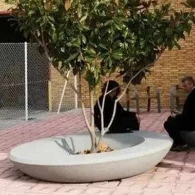 GRC混凝土异形花盆景观户外花箱