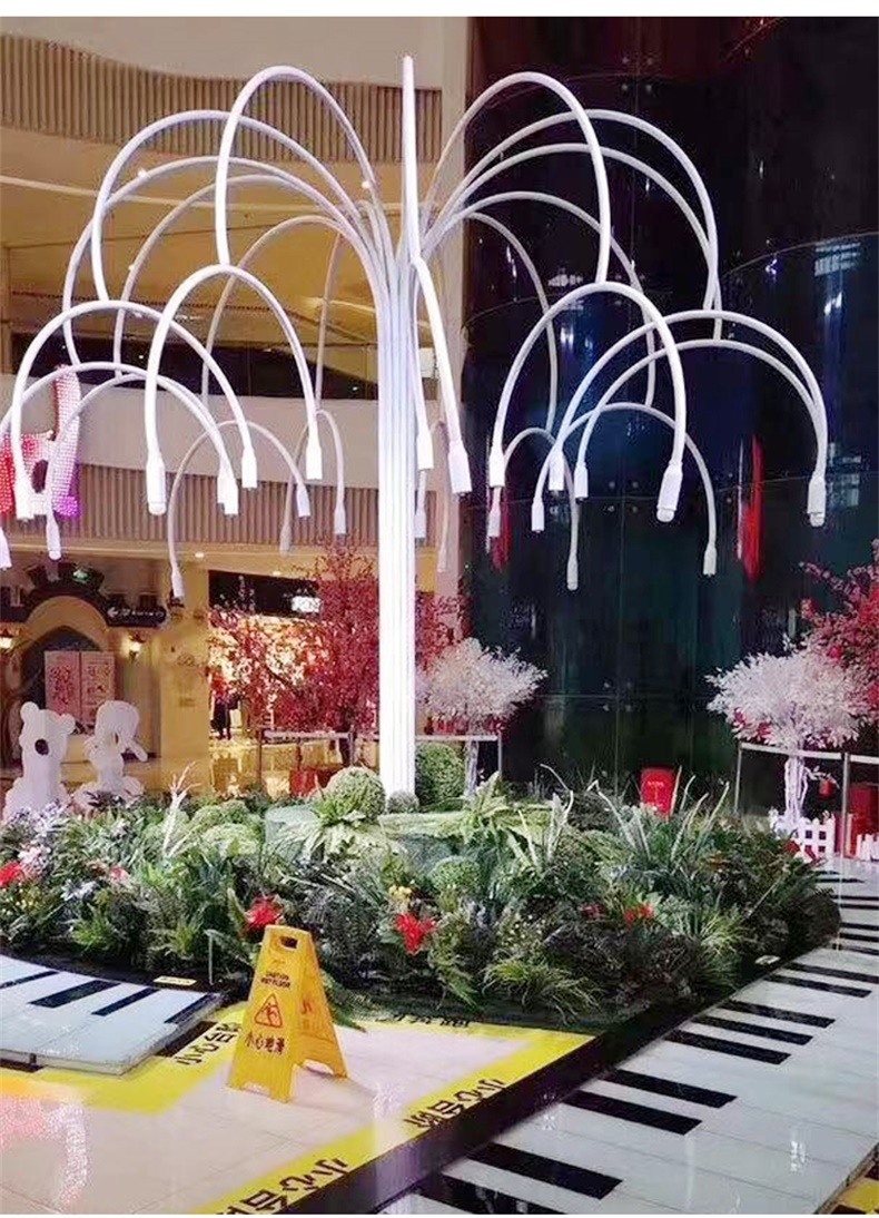 烟泡树网红景区感应烟雾树设备 烟泡树网红景区感应烟雾树设备
