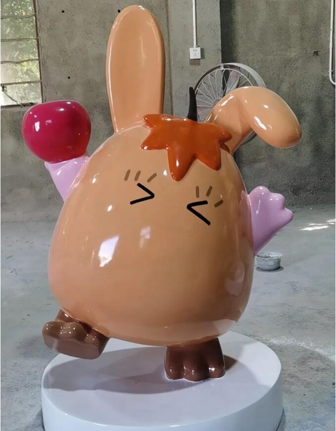 玻璃钢雕塑-卡通吉祥物! 玻璃钢雕塑-卡通吉祥物!