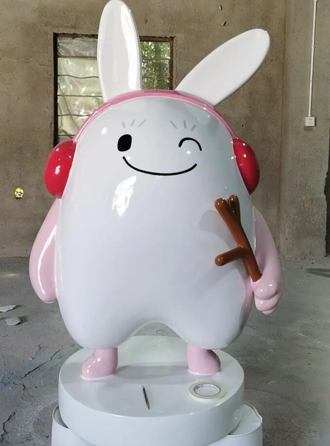 玻璃钢雕塑-卡通吉祥物! 玻璃钢雕塑-卡通吉祥物!