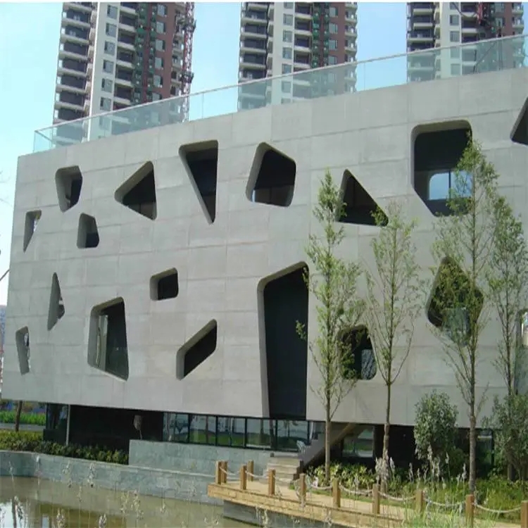 GRC混凝土幕墙艺术造型UHPC墙体构件 GRC混凝土幕墙艺术造型UHPC墙体构件