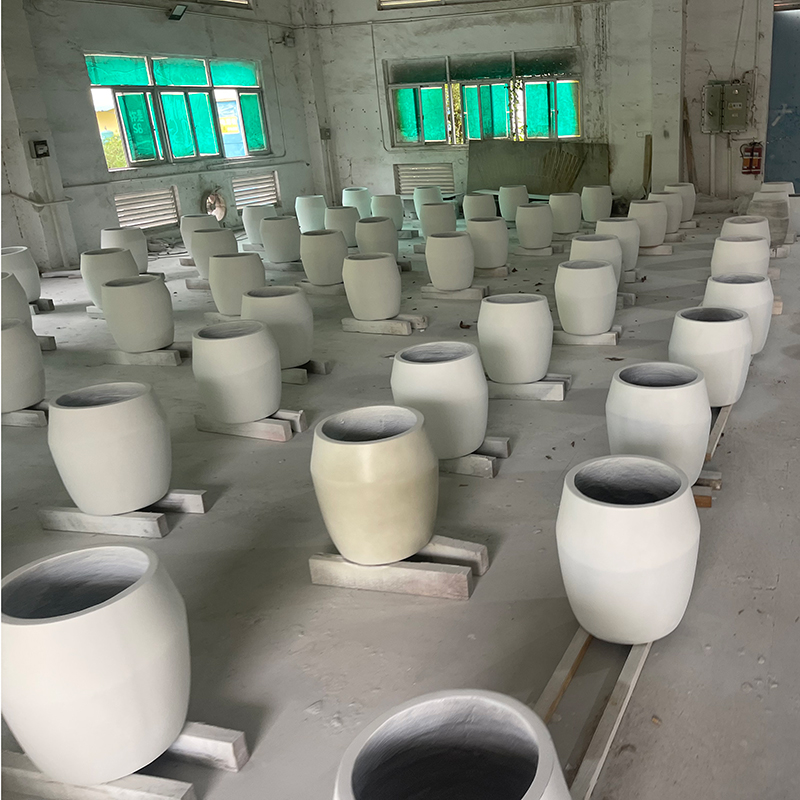 GRC混凝土花盆UHPC景观花钵花箱 GRC混凝土花盆UHPC景观花钵花箱